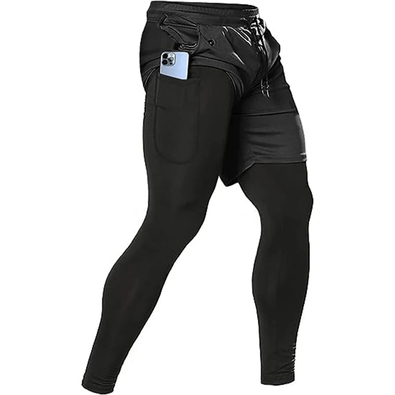 SweatNordic Men's Sport Pants 2 in1