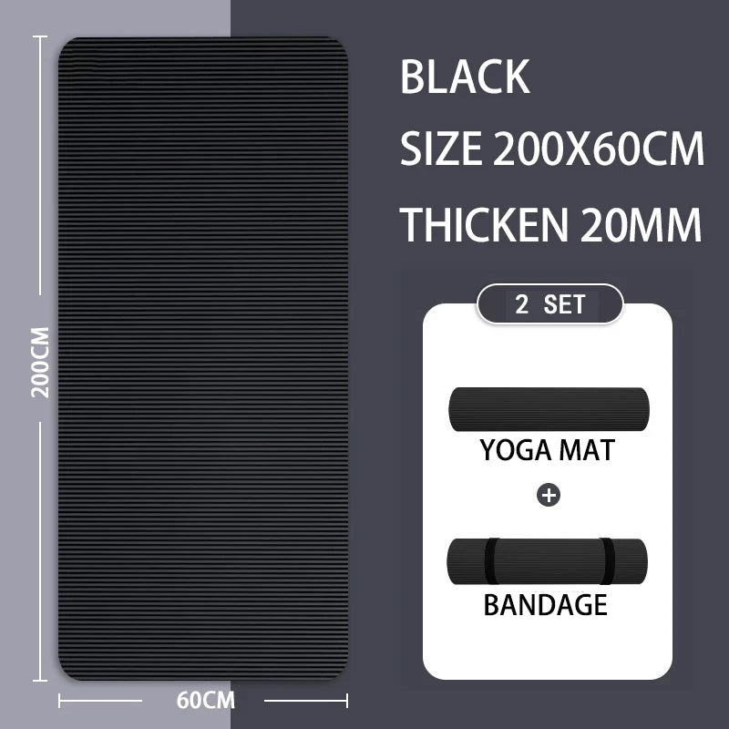 SweatNordic Long Yoga Mat