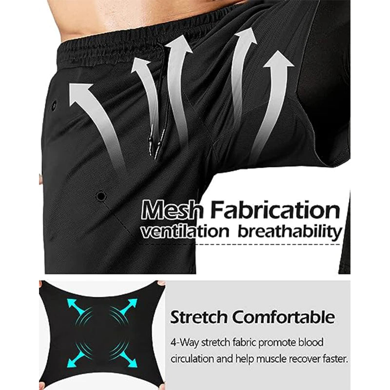 SweatNordic Men's Sport Pants 2 in1