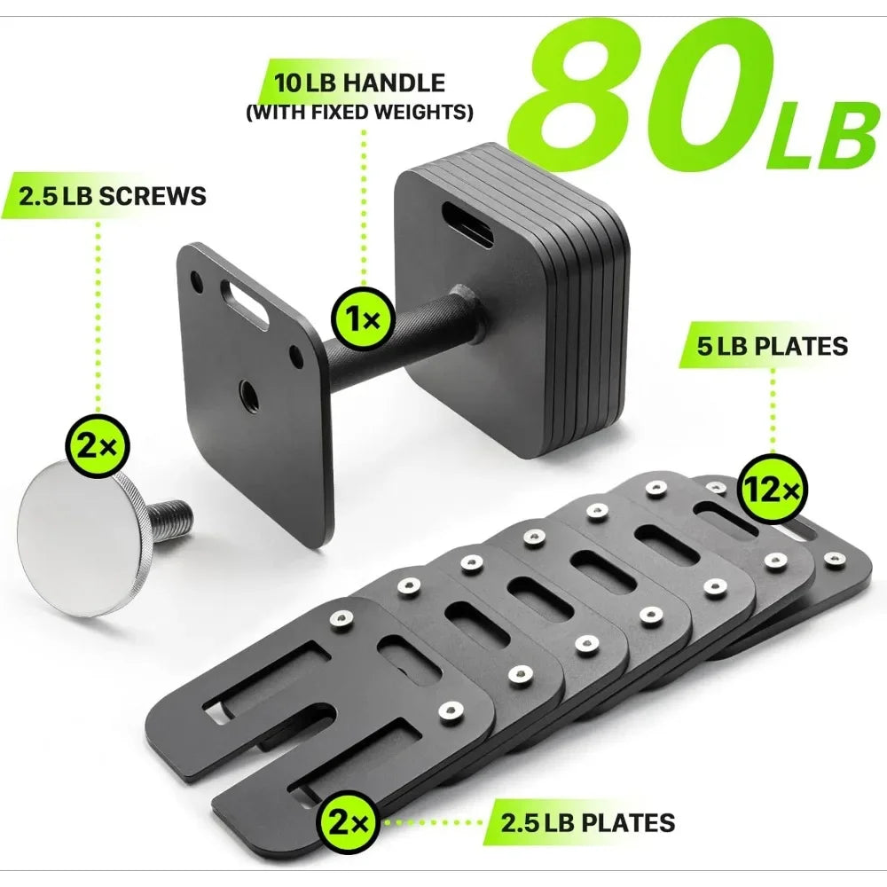 SweatNordic Adjustable Dumbbell