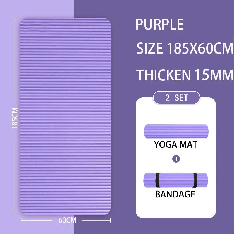SweatNordic Long Yoga Mat