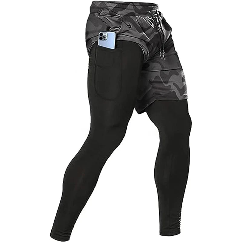 SweatNordic Men's Sport Pants 2 in1