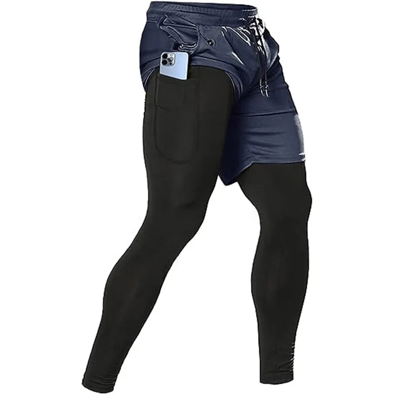SweatNordic Men's Sport Pants 2 in1