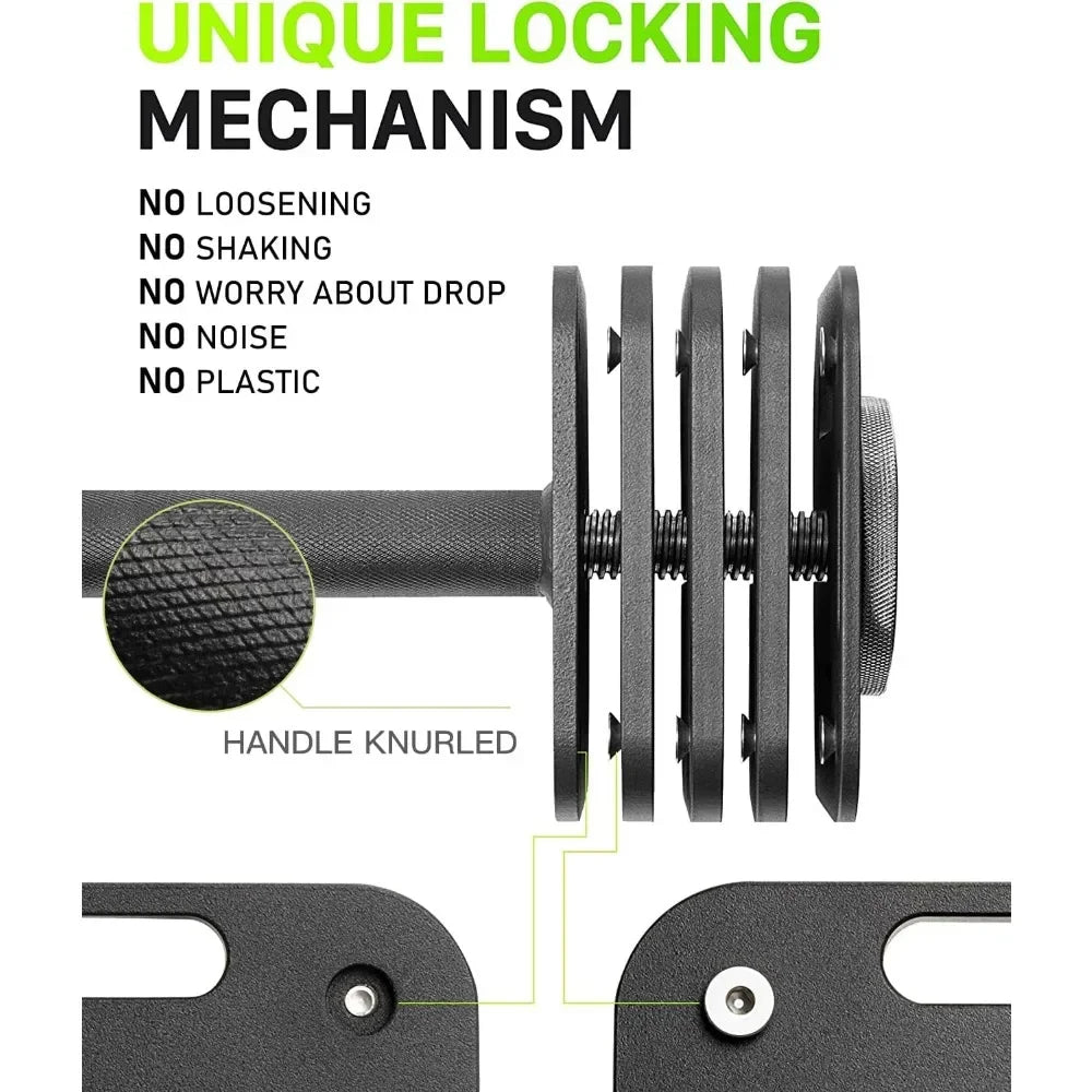 SweatNordic Adjustable Dumbbell
