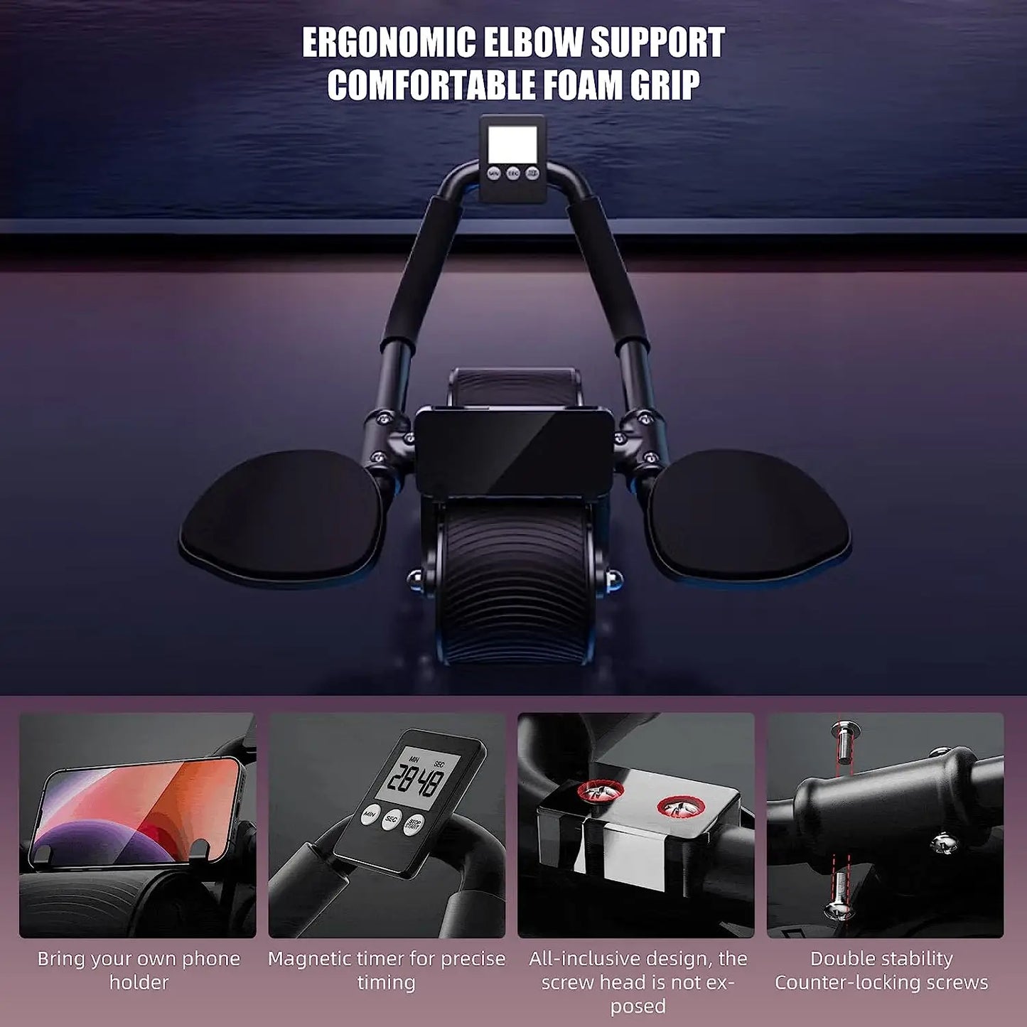 SweatNordic Rebound Abdominal Wheel