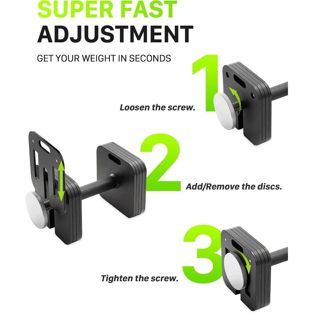 SweatNordic Adjustable Dumbbell