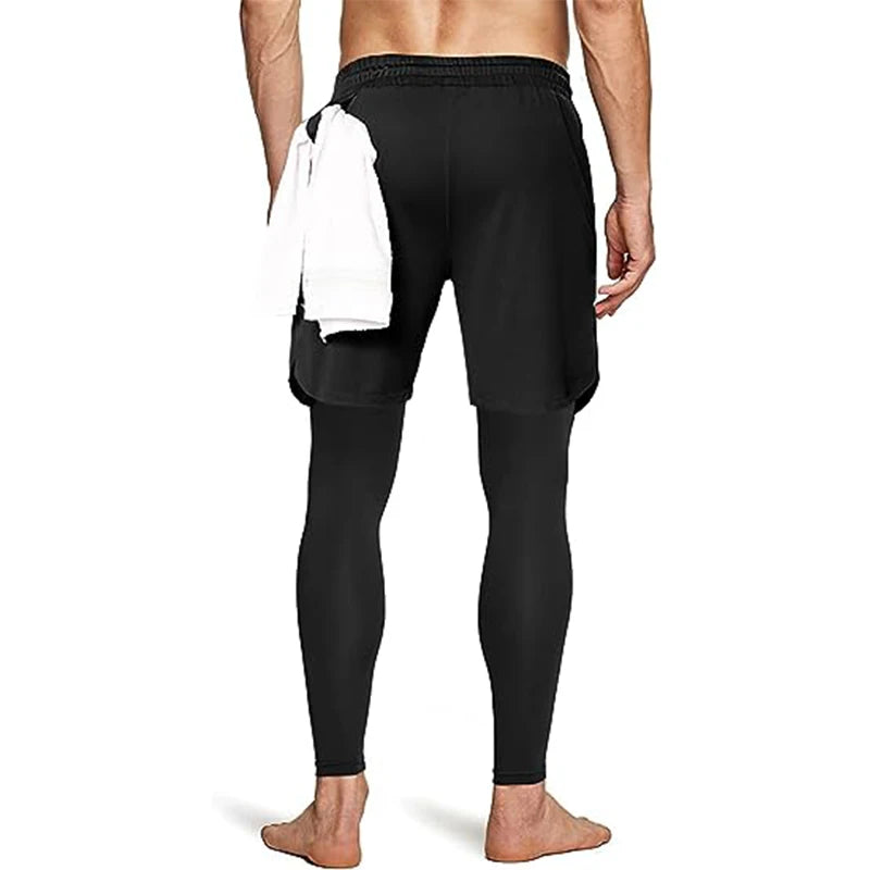 SweatNordic Men's Sport Pants 2 in1