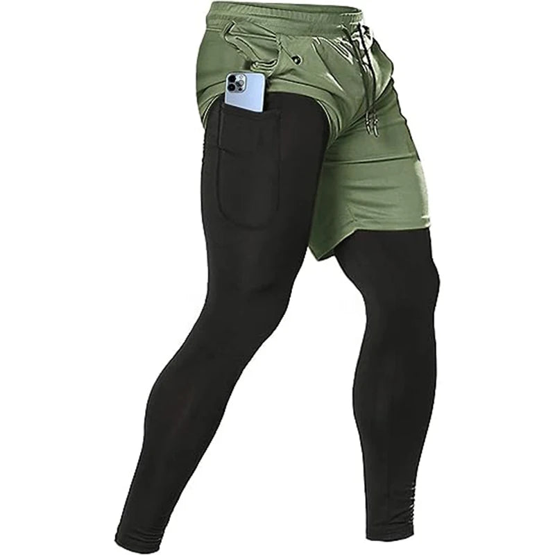 SweatNordic Men's Sport Pants 2 in1