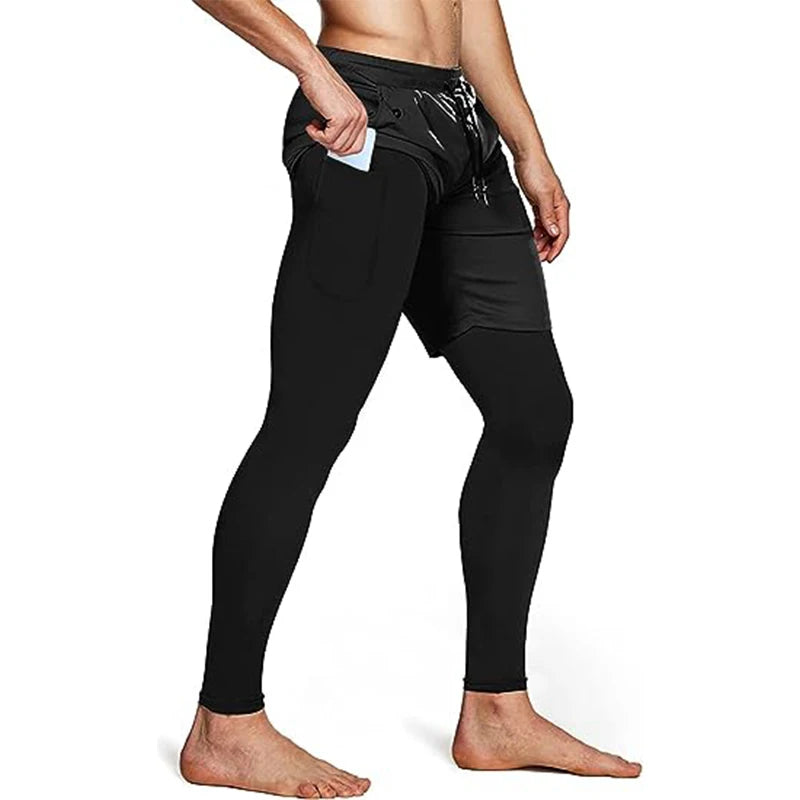SweatNordic Men's Sport Pants 2 in1