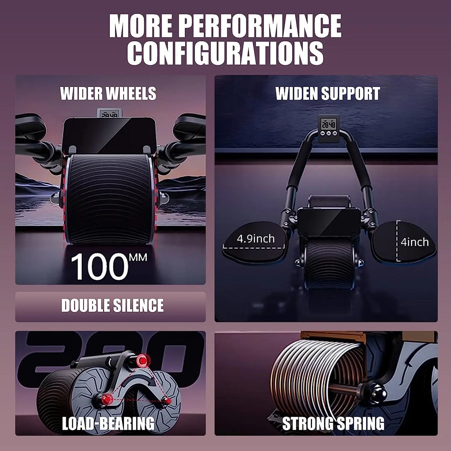 SweatNordic Rebound Abdominal Wheel