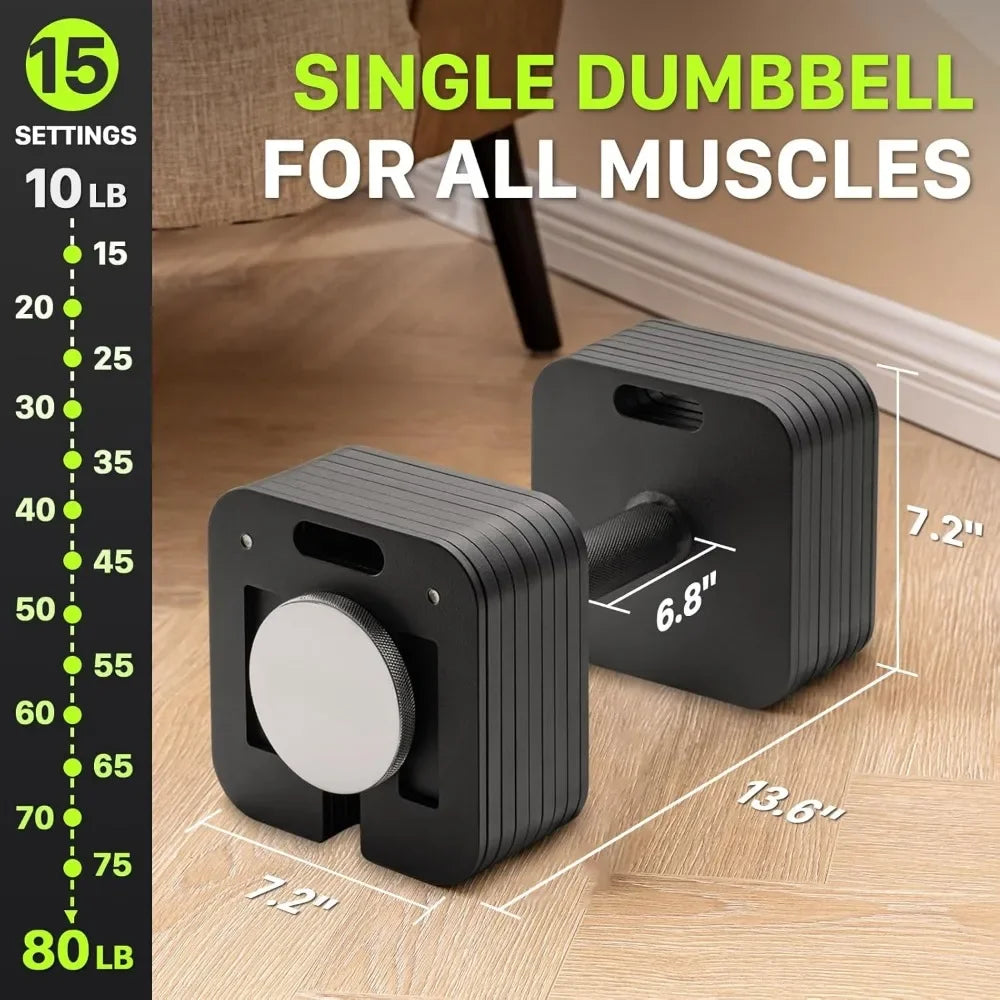 SweatNordic Adjustable Dumbbell