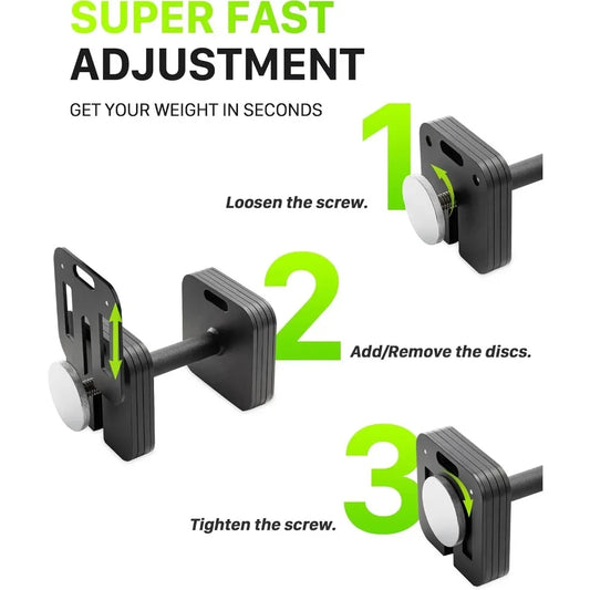 SweatNordic Adjustable Dumbbell